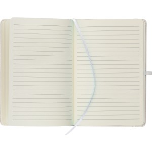 A5-�s jegyzetf�zet �jrahasznos�tott bor�t�val, feh�r