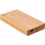 Bambusz powerbank, 6000 mAh, natr (9148-11)