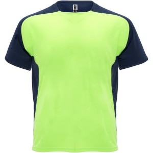 Bugatti rvid ujj gyerek sportpl, fluor green, navy blue (T-shirt, pl, kevertszlas, mszlas)