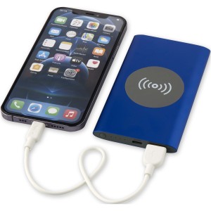 Juice alumnium vezetk nlkli powerbank, 4000 mAh, kk (powerbank)