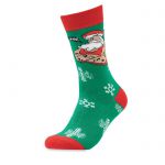 Karácsonyi zokni L, zöld (CX1504-09)
