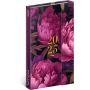 Mgnessel zrd agenda Purple Flowers 2025, 13 x 21 cm