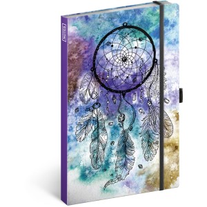 Notesz Dream Catcher, lined, 13  21 cm (naptr)