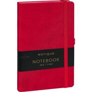 Notesz Vivella  Red, lined, 13  21 cm (naptr)