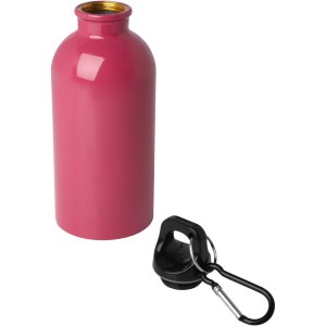 Oregon egyfalú rozsdamentes acél palack, 400 ml, rózsaszín (vizespalack)