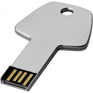Kulcs pendrive, ezst, 16GB (raktri) (pendrive)