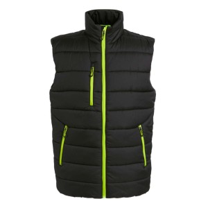 Retra Navigate Thermal mell�ny, Black/Lime Green