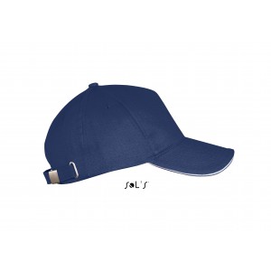 Sols Long Beach 5 paneles sapka, French Navy/White (sapka)