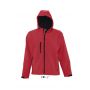 Sols Replay frfi kapucnis softshell dzseki, Pepper Red