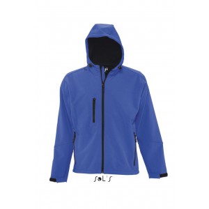 Sols Replay frfi kapucnis softshell dzseki, Royal Blue (dzseki)