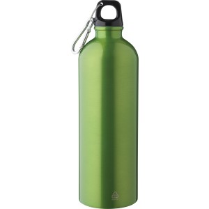 Újraacél kulacs, 750 ml, világoszöld (vizespalack)