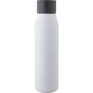 Újraacél palack, 600 ml, fehér (termosz)