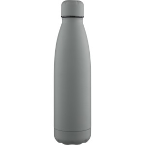 �jrahaszanos�tott, duplafal� iv�palack, 500 ml, sz�rke