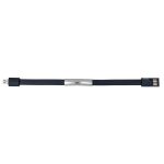 USB-s szilikon karpnt fm lappal, fekete (7878-01)