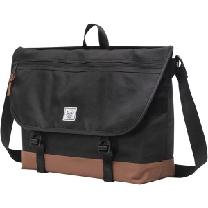 Herschel Cove újrahasznosított válltáska, 22,5L, fekete